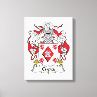 Lienzo Cueva Family Crest