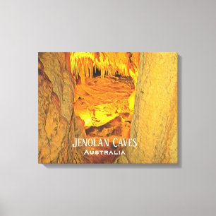 Lienzo Cuevas de piedra caliza de Jenolan Australia