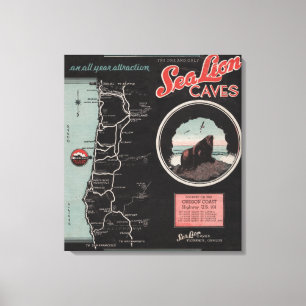 Lienzo Cuevas del león marino, Florencia, Oregon