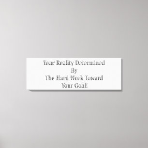 Lienzo ¡Cuida Tu Diseño De Realidad Significado Para Ti!