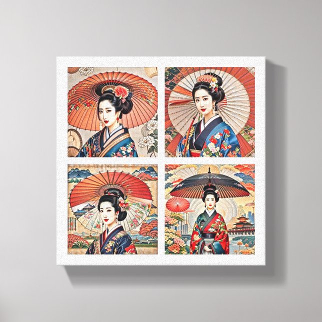 Lienzo Cultura de Japón (Anverso)