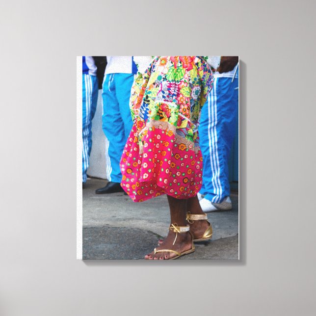 Lienzo culture dancing (Anverso)