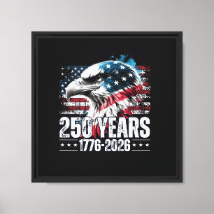 Lienzo Cumpleaños de Estados Unidos Aniversario 250th Man