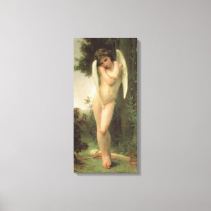 Lienzo Cupido (Cupidon) Ángel Retrato por Bouguereau