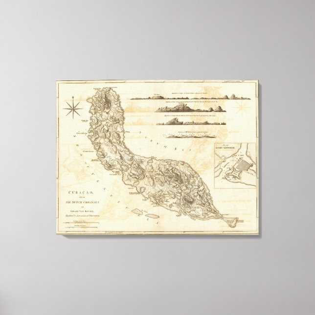 Lienzo Curacao (Anverso)