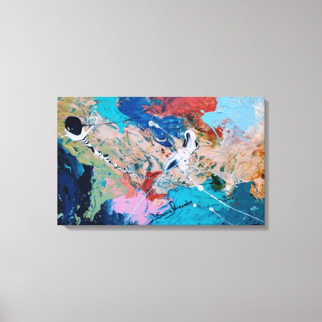 Lienzo Curling (Anverso)