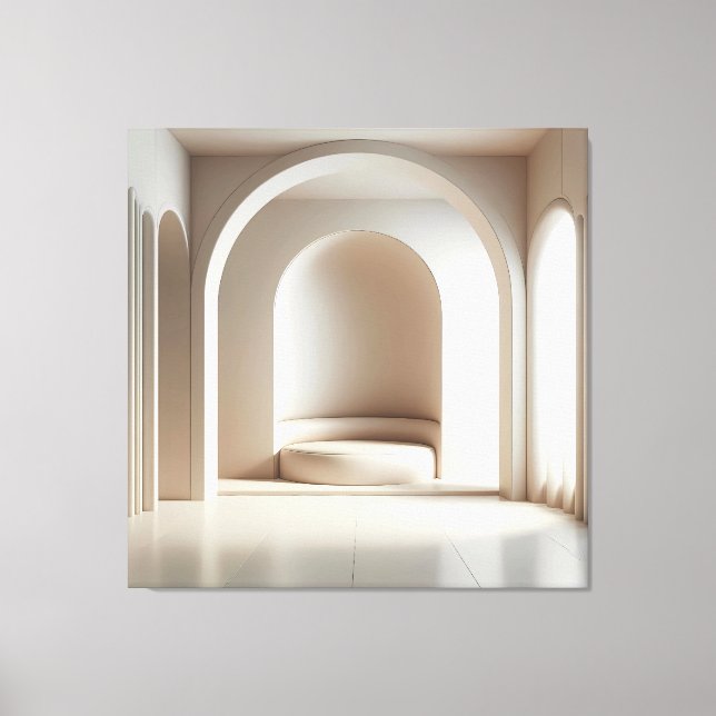 Lienzo Curved Alcove Seat (Anverso)