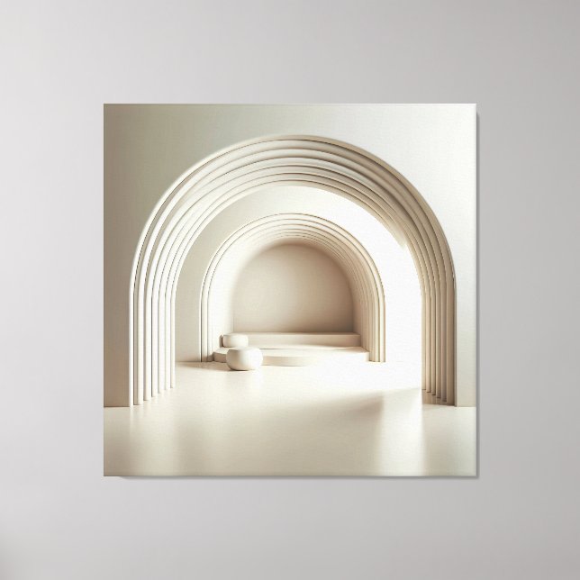 Lienzo Curved Upholstered Alcove (Anverso)