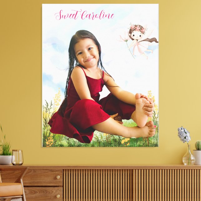 Lienzo Custom Photo & Text Canvas Print (Insitu (Sala de estar))