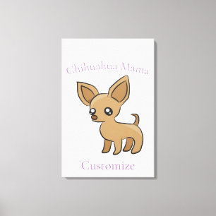 Lienzo Cute Chihuahua Mama Art Thunder_Cove