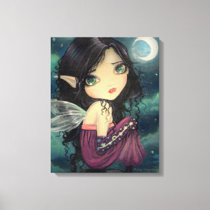 Lienzo Cute Gothic Big Eye Fantasy Art