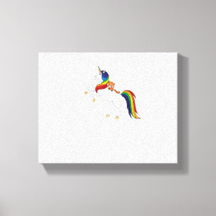 Lienzo Cute Kawaii Niños Unicornio Red Panda Lover Camise