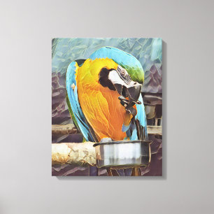 LIENZO CUTE MACAW