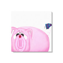 Cute Piglet Chumley Y Hermosos Amigos