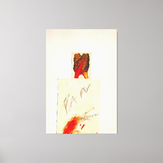 Lienzo Cy Twombly art painting (Anverso)