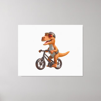 Lienzo Cycling DINOSAUR  T-REX