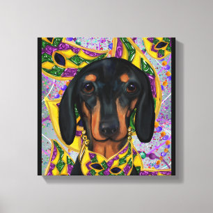 Lienzo Dachshund