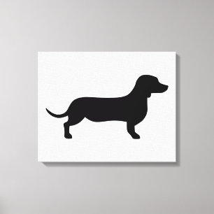 Lienzo Dachshund