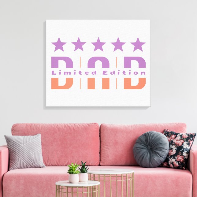 Lienzo Dad Limited Edition (Insitu (Sala de estar))
