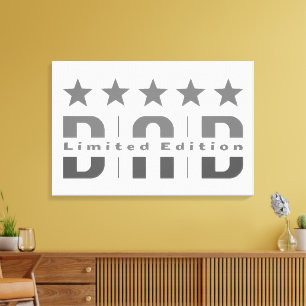 Lienzo Dad Limited Edition