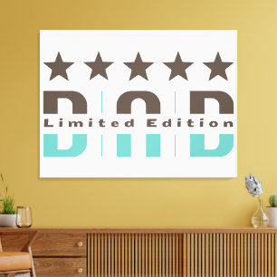 Lienzo Dad Limited Edition
