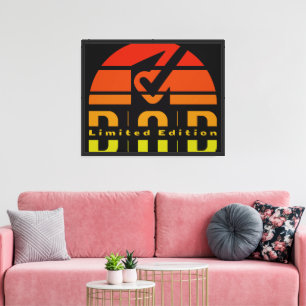 Lienzo Dad Limited Edition: La paternidad como sensación 