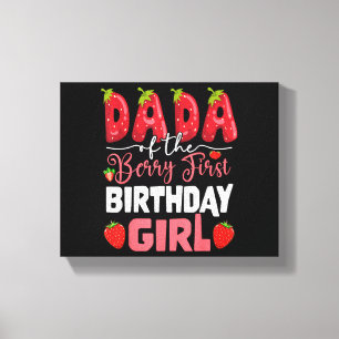 Lienzo Dada de la Berry, primer cumpleaños de Strawberr C
