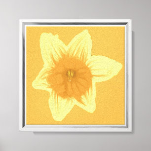 Lienzo Daffodil Square Canvas Art