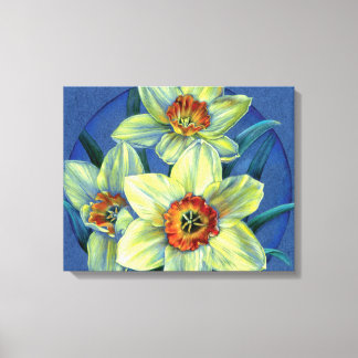 Lienzo ‘Daffodils - las alegrías de la primavera’ impresi