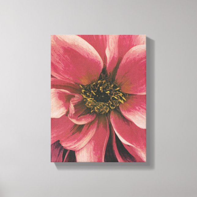 Lienzo Dahlie (Anverso)