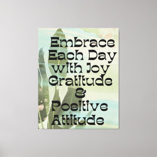 Lienzo Daily Affirmation stretched canva print