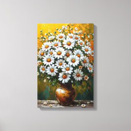 Lienzo Daisy Bouquet Floral Art para unos interiores aleg