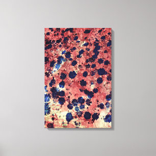 Lienzo Daisy Resumen Diseño Moderno