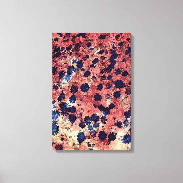 Lienzo Daisy Resumen Diseño Moderno (Anverso)