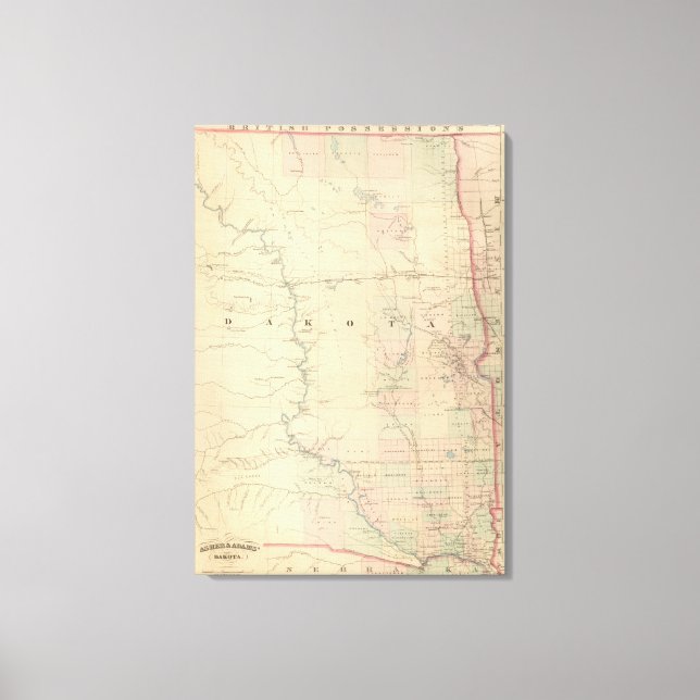 Lienzo Dakota 4 (Anverso)