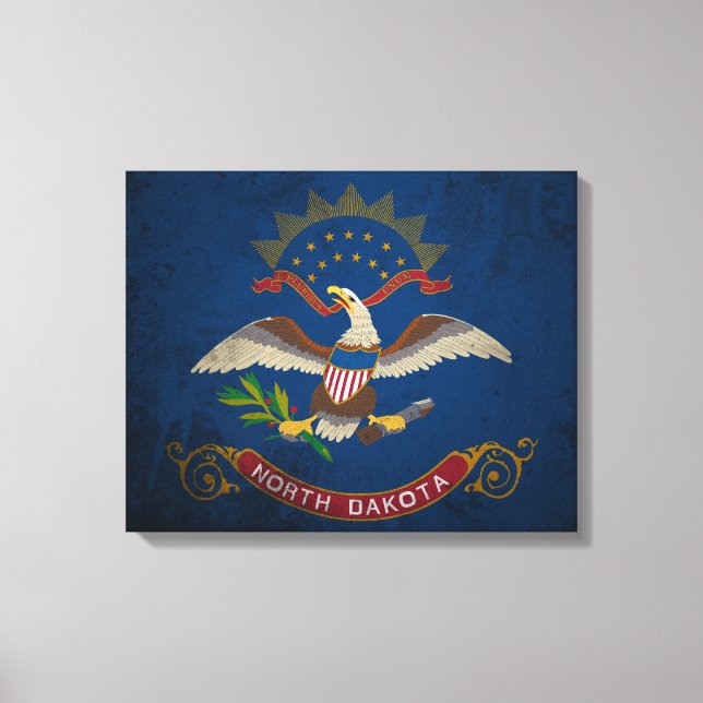 Lienzo Dakota del Norte (Anverso)