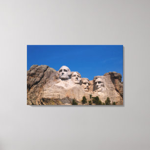 Lienzo Dakota del Sur, piedra angular, el monte Rushmore