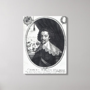 Lienzo d'Albert de Charles de Luynes Marquis