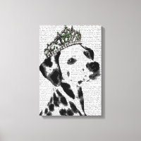 Dalmatian con Tiara