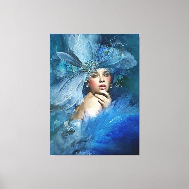 Lienzo Dama elegante (Anverso)