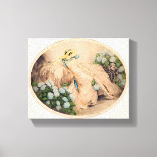 Lienzo Dama rosa de Louis Icart