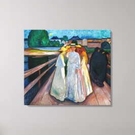 Lienzo Damas en el puente | Edvard Munch |
