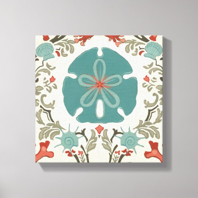 Lienzo Damasco costero II (Anverso)