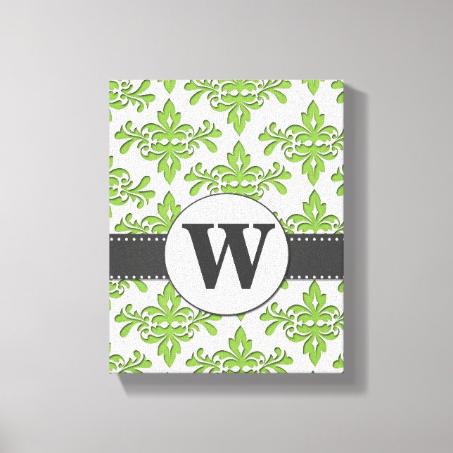 Lienzo Damask Wall Art (Anverso)