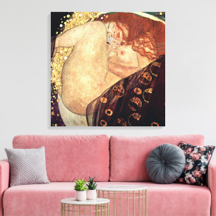 Lienzo Danae   Gustav Klimt  