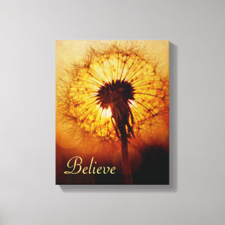 Lienzo Dandelion Sunset