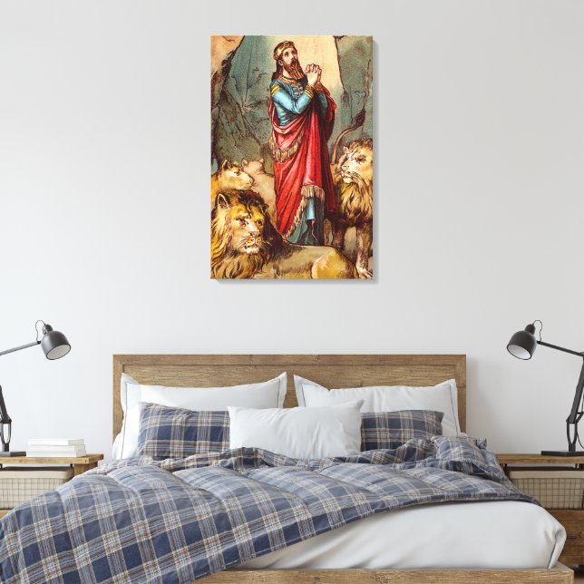 Lienzo Daniel en el limón envuelto tela (Insitu(Dormitorio))