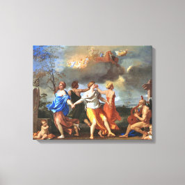 Lienzo Danza a la música del tiempo (por Nicholas Poussin