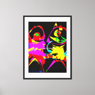Lienzo Danza Abstracta