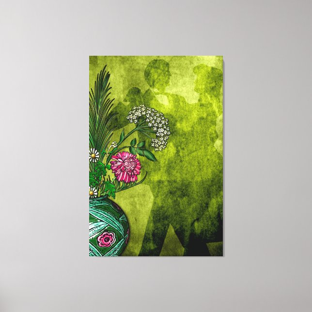 Lienzo Danza en la sombra (Anverso)